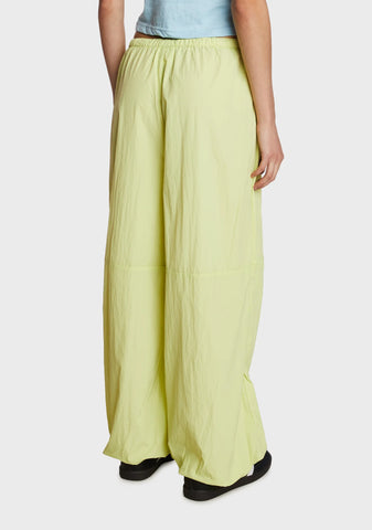 Parachute Low Waist Trousers