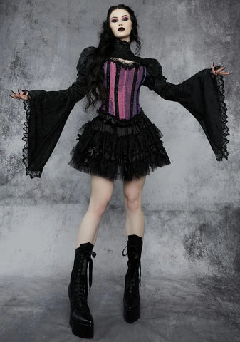 Morbid Interest Lace Shrug