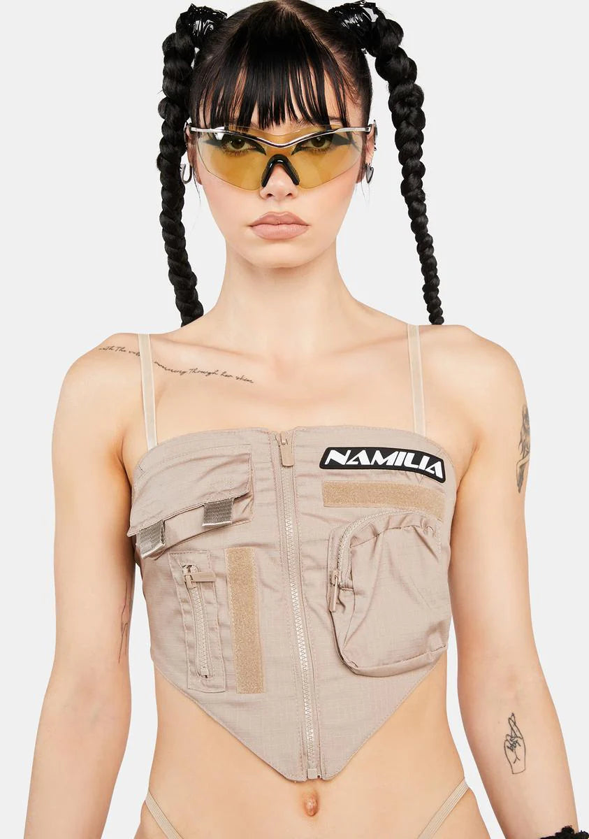 Desert Tactical Bandana Top