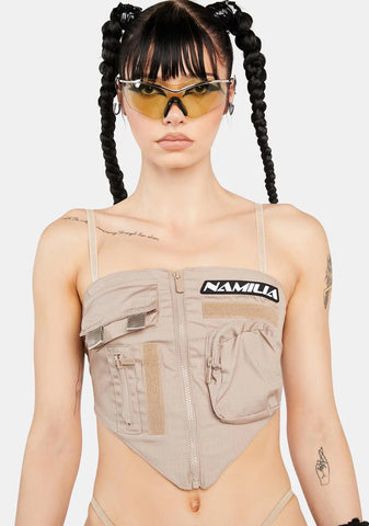 Desert Tactical Bandana Top