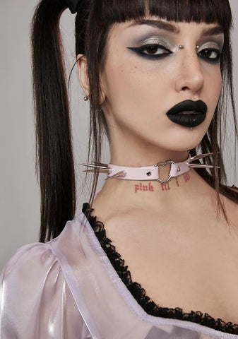 Tortured Love Spiked Choker