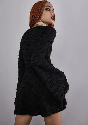 Beyond The Woods Bell Sleeve Dress