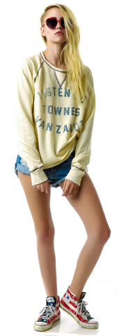 Listen to Townes Van Zandt Raglan Sweatshirt