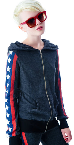 Let's Race Track Jacket - White