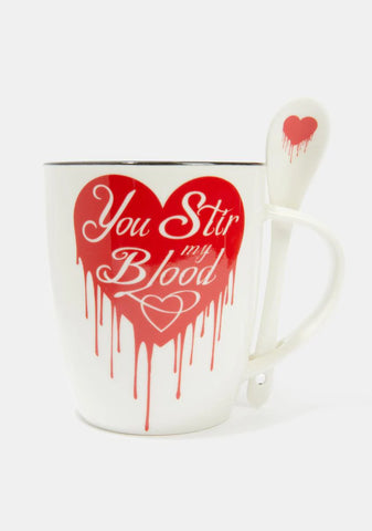 You Stir My Blood Cup And Spoon