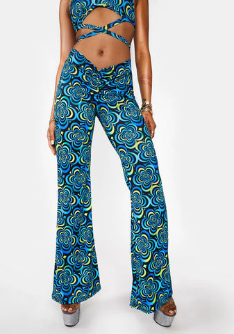 Blissful Visions Flare Pants