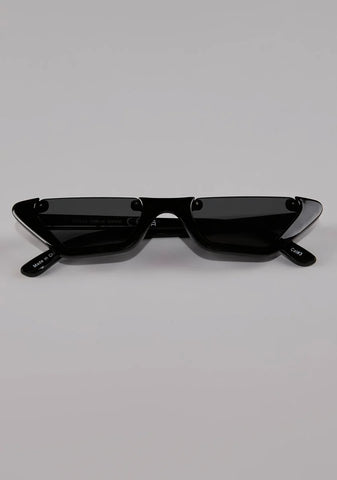 Noir Purrin' For You Cat Eye Sunglasses