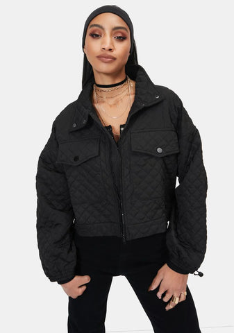 In The Magazines Quilted Jacket