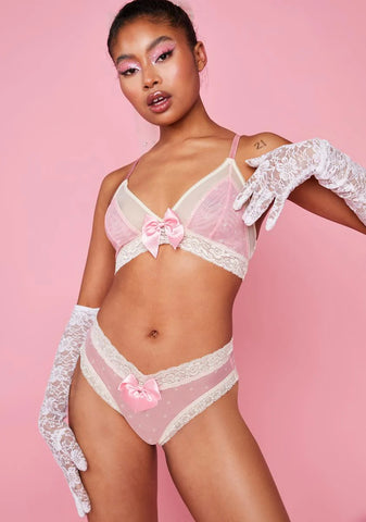 Stubbornly Yours Lingerie Set