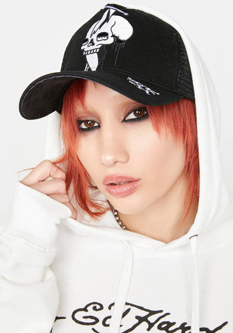 Skull Trucker Hat