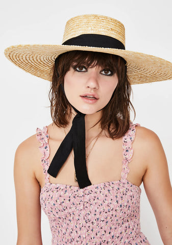 Sunset Boulevard Straw Hat