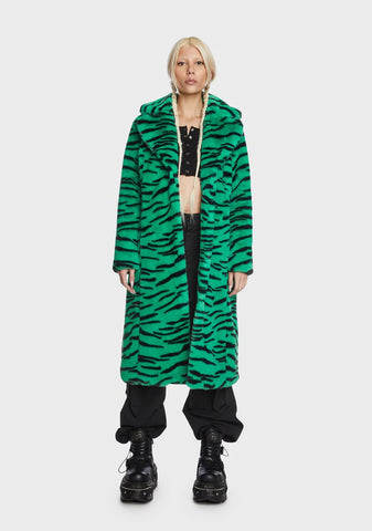 Tiger Kai Faux Fur Coat