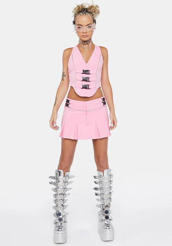 Sweet Across The Club Skirt Set