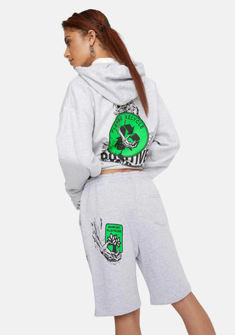 X Playdude Positive Energy Sweatshorts