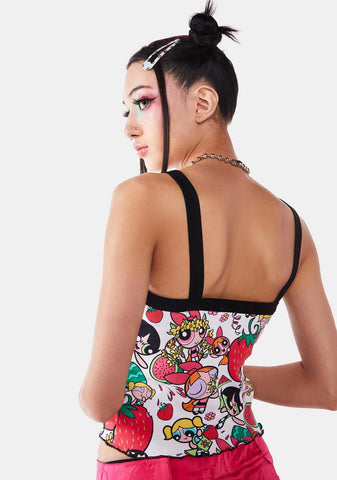 Berry Crazy Tank Top