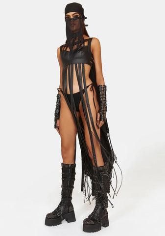 Noir Celestial Ringmaster Lingerie Set