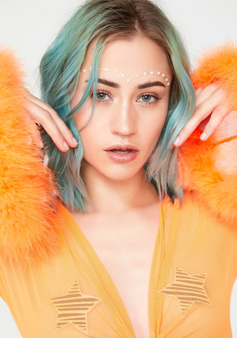 Kush Lit Gamma Glow In The Dark Face Gems