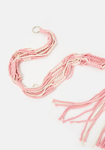 Sweet Hangin' Around Woven Plant Hanger