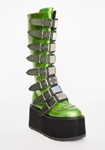 UV Slime Morpheus Platform Boots