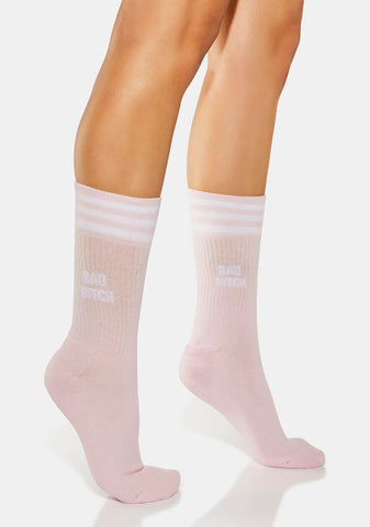 Bad Bitch Crew Socks