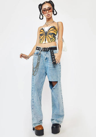 Wings To Carry You Corset Top