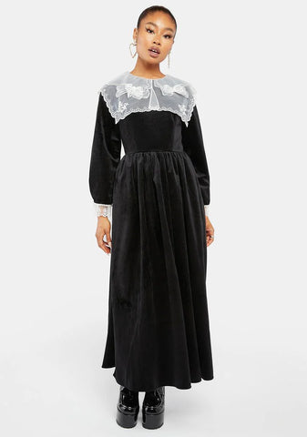 Eris Velvet Maxi Dress