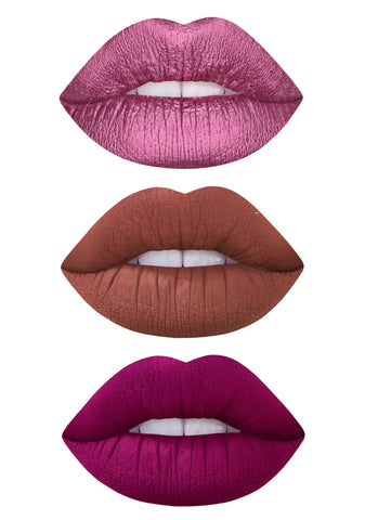 Blue Rose Velvetine Gift Set