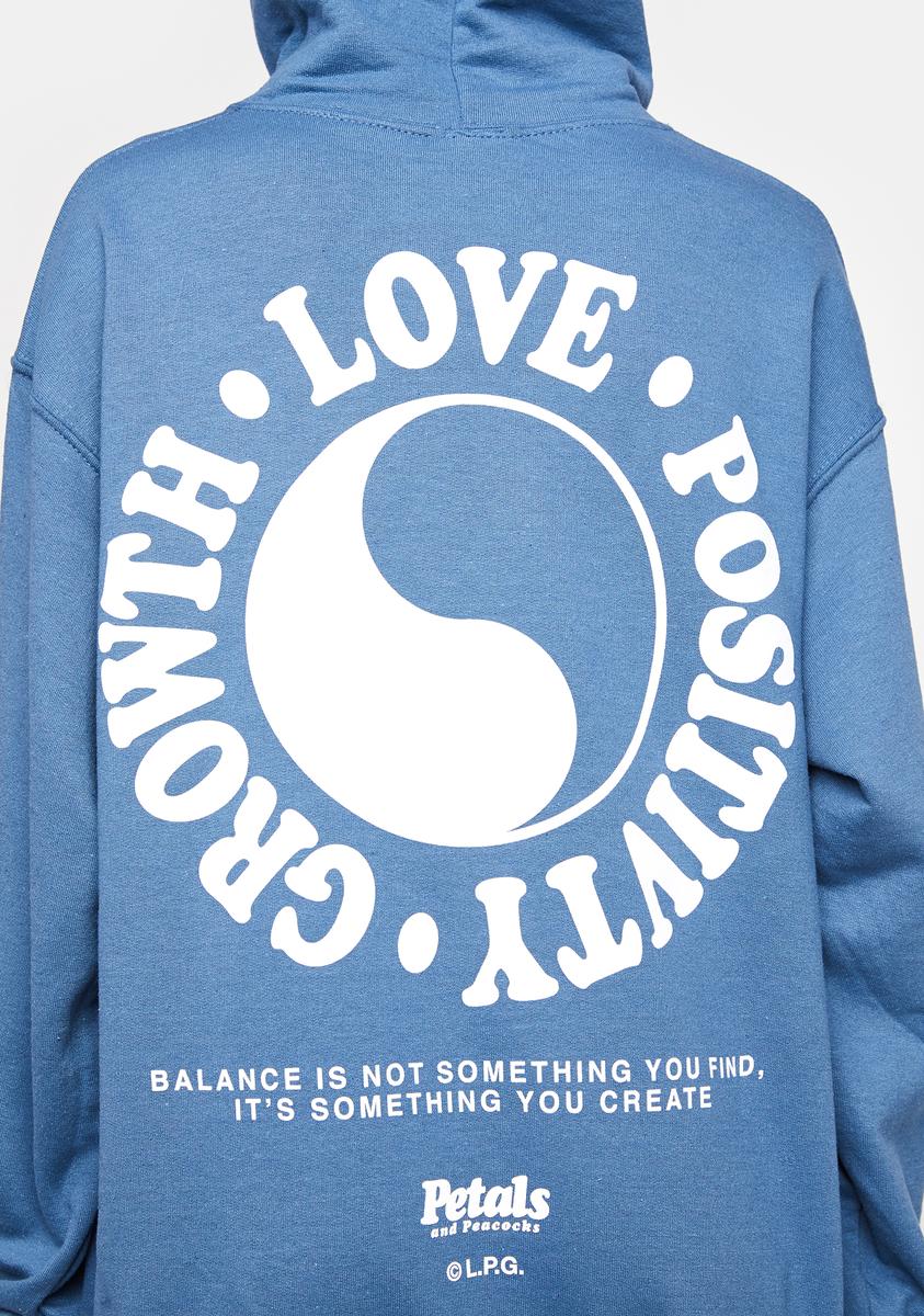 Blue Balance Hoodie