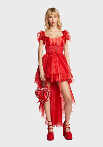 Rose My Beloved Underbust Corset Top