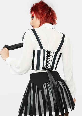 Underworld Fun Striped Skirt