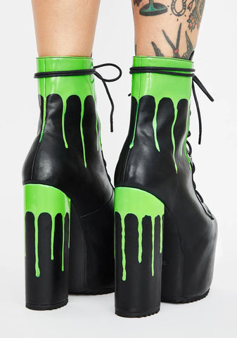 Slime Time Platform Boots