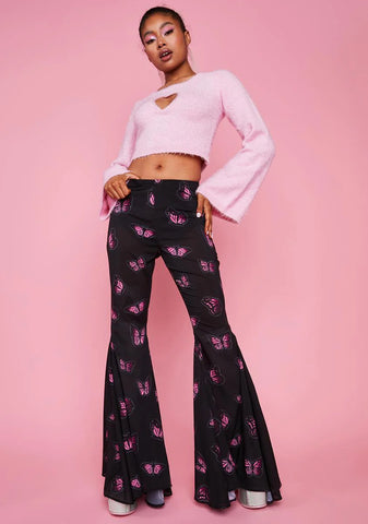 Night Pampered Pixie Butterfly Flares
