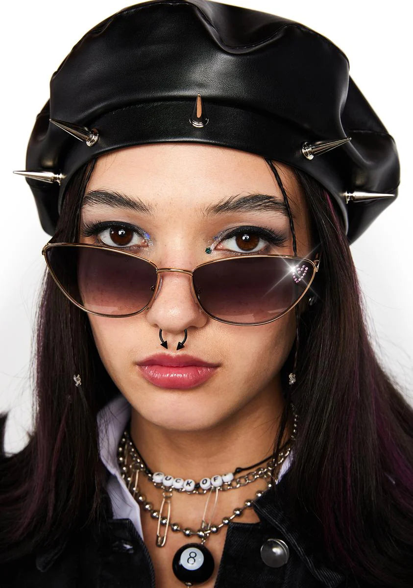 You're Feisty Rhinestone Sunglasses