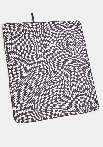 Warped Realm Checkered Picnic Blanket