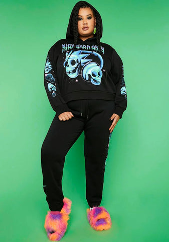 Plus Alternate Realms Oversized Hoodie
