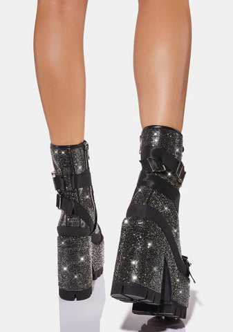 Baddie Mentality Platform Boots