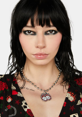 Roll The Dice Necklace