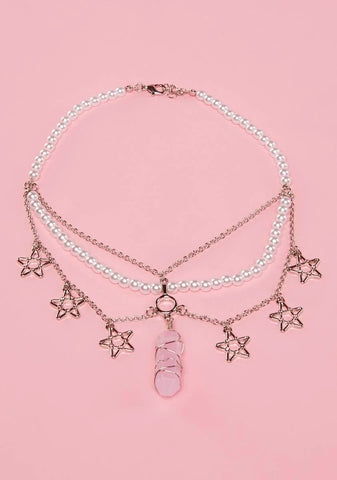 Trust Your Daydreams Layered Choker