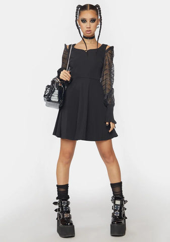 Off The Shoulder Mini Dress