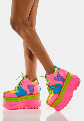 Trippy Fairywalker Platform Sneakers
