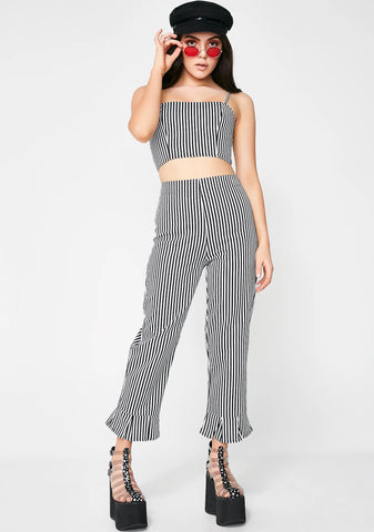 On The Line Flared Pants