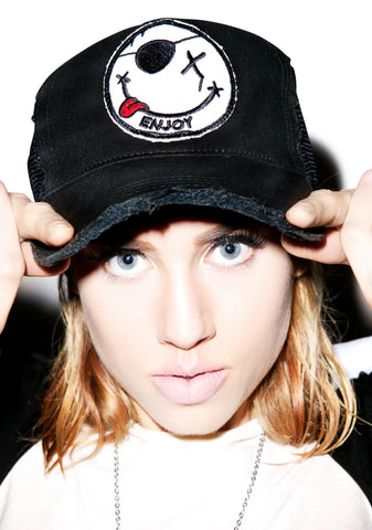 Jilly Enjoy Patch Trucker Hat