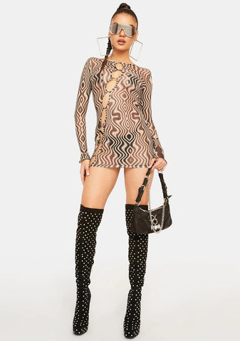 On The Flip Side Mini Dress