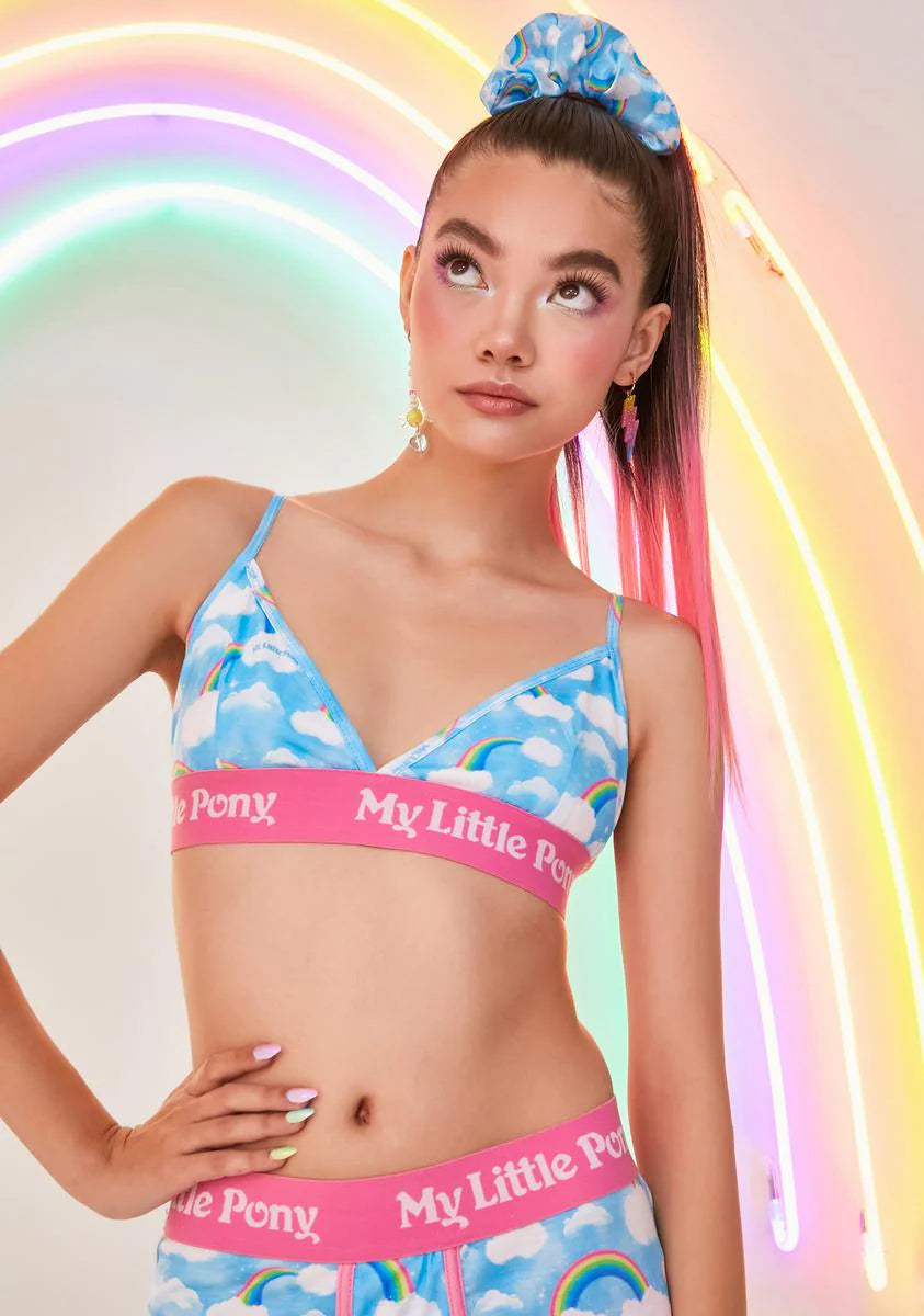 Big Dreamer Printed Bra Top