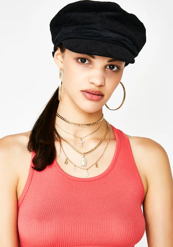 Welcome To My Hood Corduroy Hat