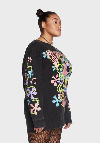 Plus Be Like Me Oversized Tee