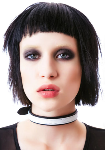 Strap Tease Leather Choker