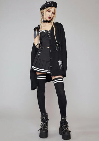 Teen Envy Embroidered Cardigan