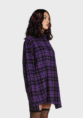Cult Details Plaid Shirt