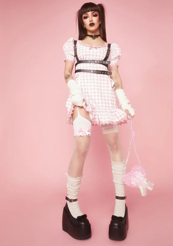 Cuter Than U Gingham Dress